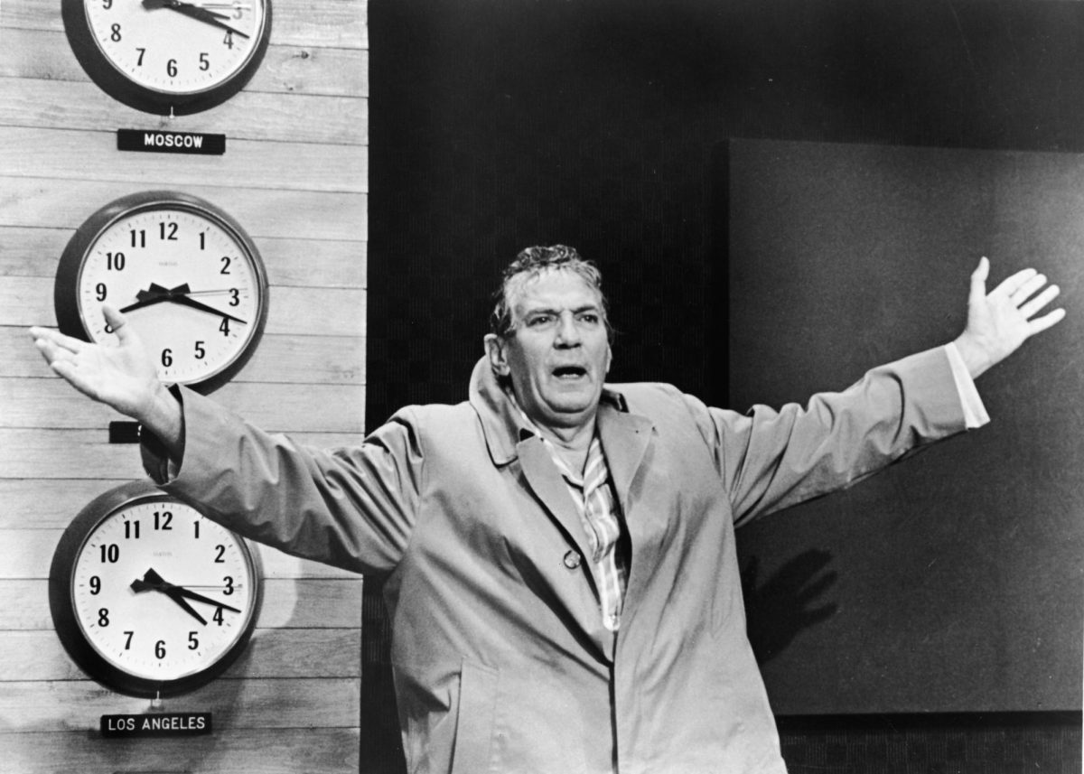 Peter Finch in Network. (MGM Studios/Getty Images)